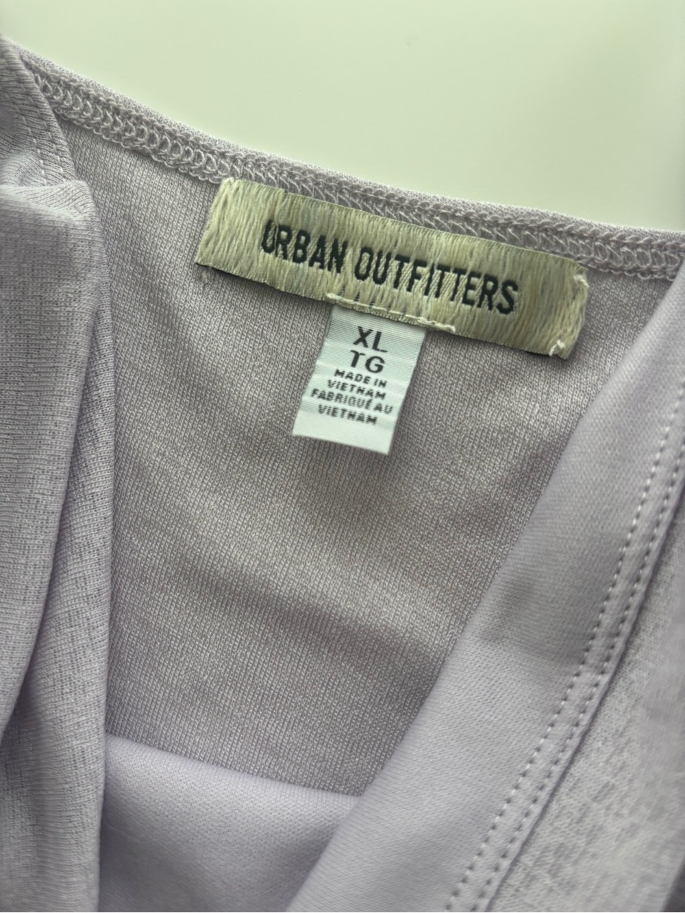 Urban Outfitters Fia Mesh Off the Shoulder Long Sleeve Top XL - Picture 4 of 5